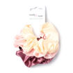 Picture of SCRUNCHIE TONAL PINK/PURPLE 7CM 3 PACK